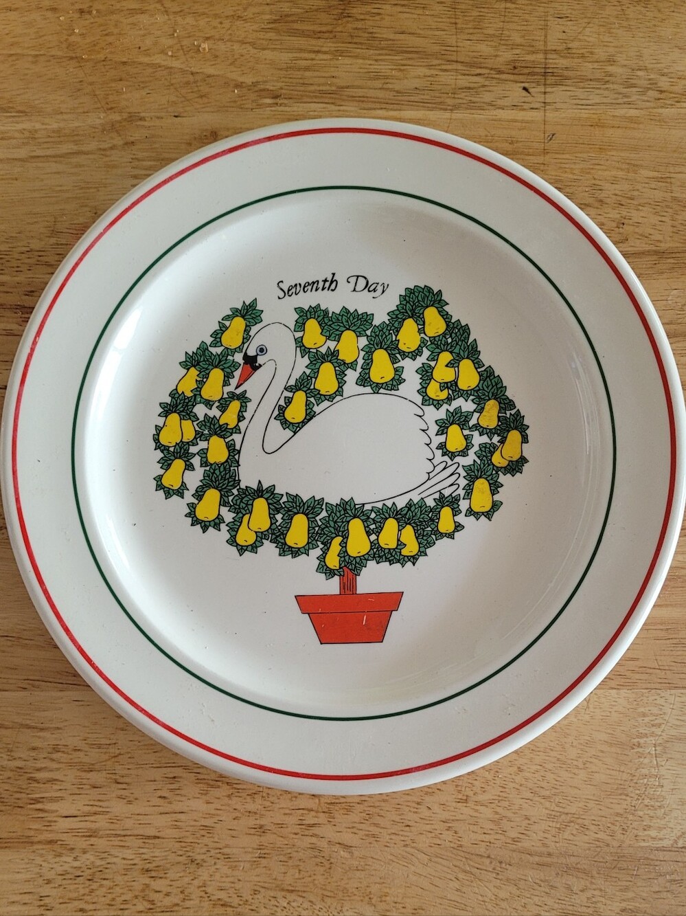 Taylorton Potteries 12 Days of Christmas Replacement Plate